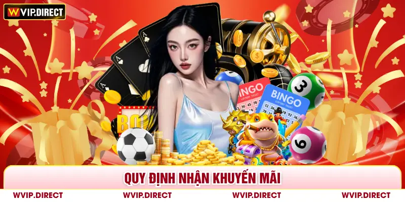 Quy định nhận khuyến mãi